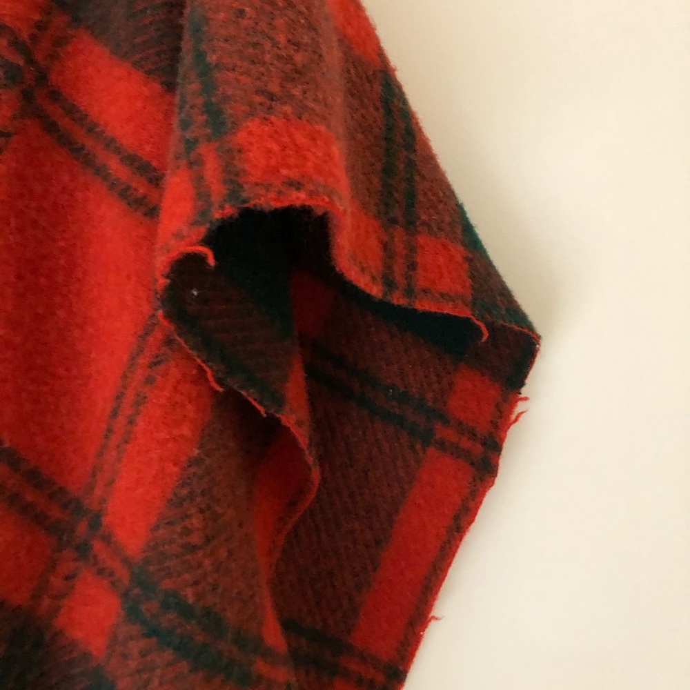 Vintage Wool Poncho